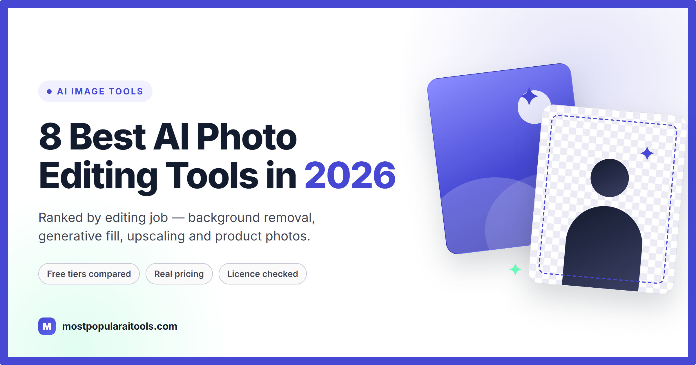 8 Best AI Photo Editing Tools in 2026 (Ranked by Editing Job)
