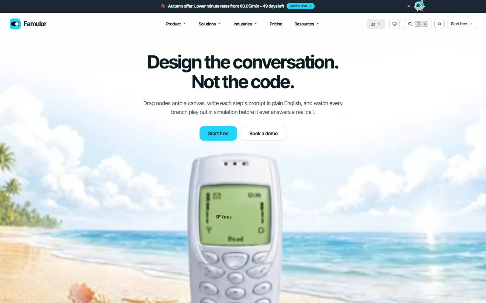 Famulor features page