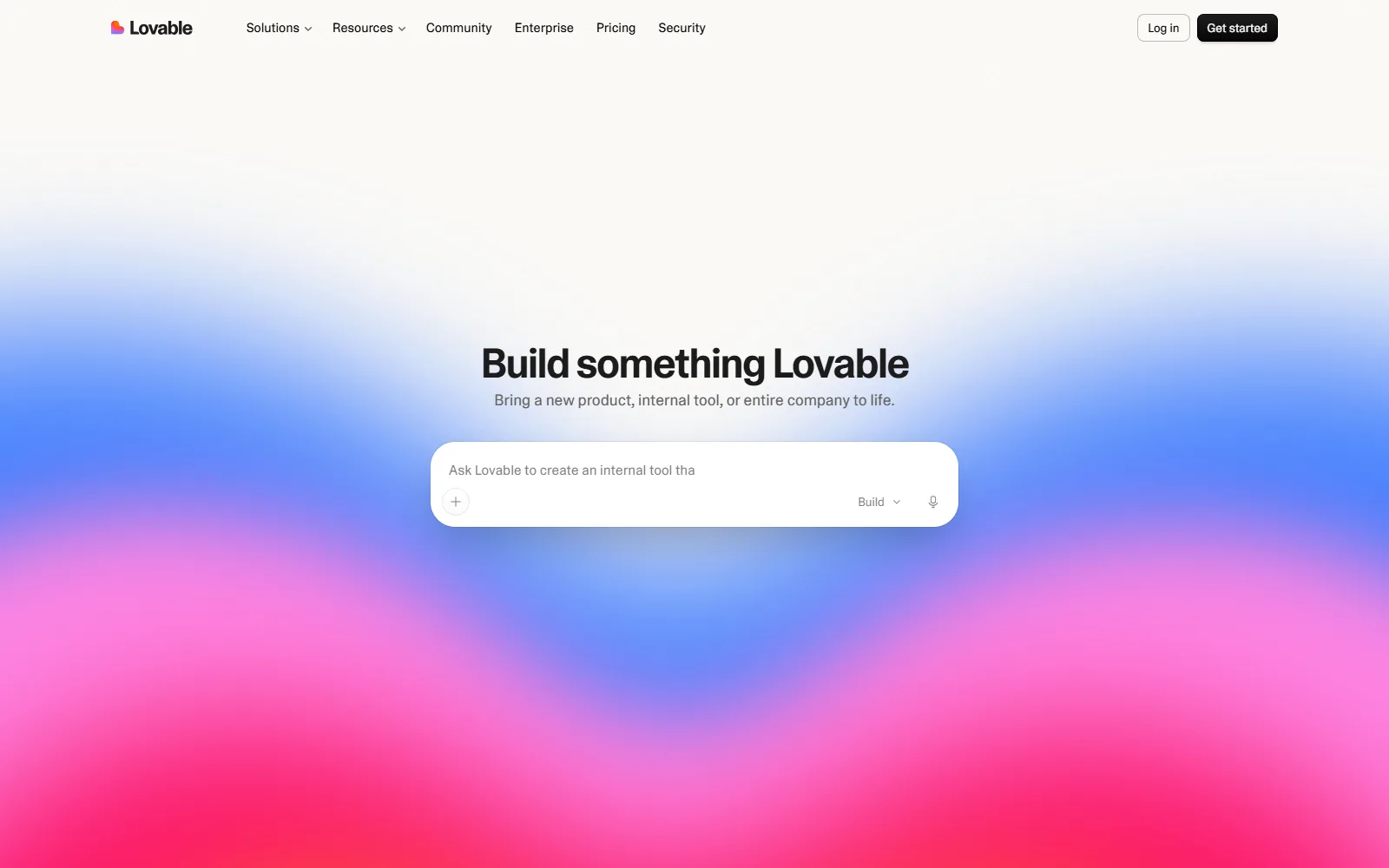 Lovable screenshot 1